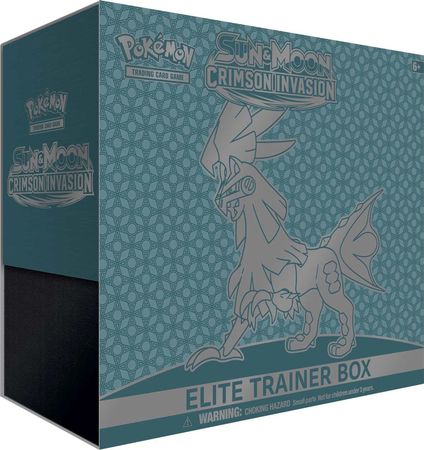 Sun Moon Crimson Invasion Elite Trainer Box Pokemon Pokemon Sealed Product Sun Moon Crimson Invasion Elite Trainer Box Pokemon Pokemon Sealed Product