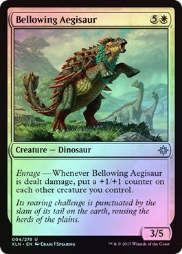 Bellowing Aegisaur 004 279 Foil Ixalan Foil Singles Bellowing Aegisaur 004 279 Foil Ixalan Foil Singles