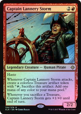 Captain Lannery Storm 136 279 Foil Captain Lannery Storm 136 279 Foil