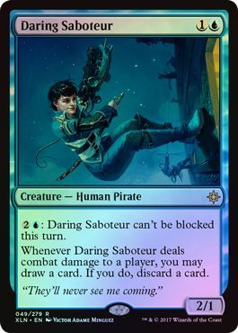 Daring Saboteur 049 279 Foil Daring Saboteur 049 279 Foil