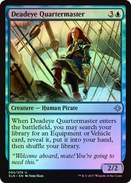 Deadeye Quartermaster 050 279 Foil Ixalan Foil Singles Deadeye Quartermaster 050 279 Foil Ixalan Foil Singles