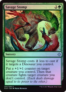 Savage Stomp 205 279 Foil Savage Stomp 205 279 Foil
