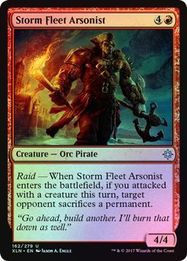 Storm Fleet Arsonist 162 279 Foil Ixalan Foil Singles Storm Fleet Arsonist 162 279 Foil Ixalan Foil Singles