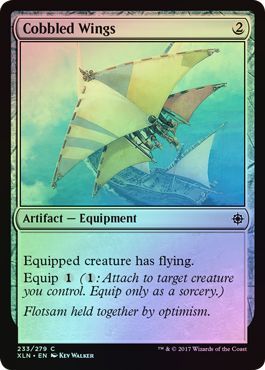 Cobbled Wings 233 279 Foil Ixalan Foil Singles Cobbled Wings 233 279 Foil Ixalan Foil Singles