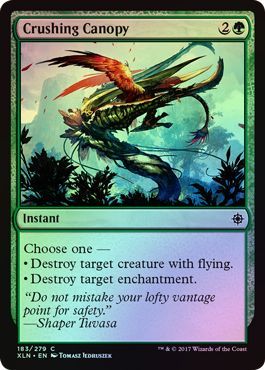 Crushing Canopy 183 279 Foil Ixalan Foil Singles Crushing Canopy 183 279 Foil Ixalan Foil Singles
