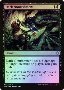Dark Nourishment 097 279 Foil Ixalan Foil Singles Dark Nourishment 097 279 Foil Ixalan Foil Singles