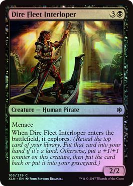Dire Fleet Interloper 103 279 Foil Ixalan Foil Singles Dire Fleet Interloper 103 279 Foil Ixalan Foil Singles