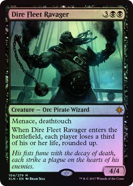 Dire Fleet Ravager 104 279 Foil Ixalan Foil Singles Dire Fleet Ravager 104 279 Foil Ixalan Foil Singles