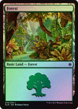 Forest 278 279 Foil Ixalan Foil Singles Forest 278 279 Foil Ixalan Foil Singles