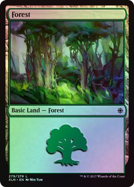 Forest 279 279 Foil Ixalan Foil Singles Forest 279 279 Foil Ixalan Foil Singles