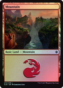 Mountain 272 279 Foil Ixalan Foil Singles Mountain 272 279 Foil Ixalan Foil Singles