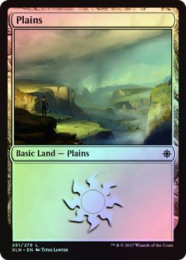 Plains 261 279 Foil Ixalan Foil Singles Plains 261 279 Foil Ixalan Foil Singles