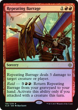 Repeating Barrage 156 279 Foil Repeating Barrage 156 279 Foil