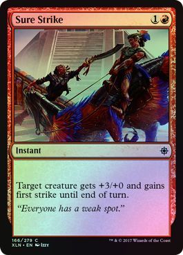 Sure Strike 166 279 Foil Ixalan Foil Singles Sure Strike 166 279 Foil Ixalan Foil Singles