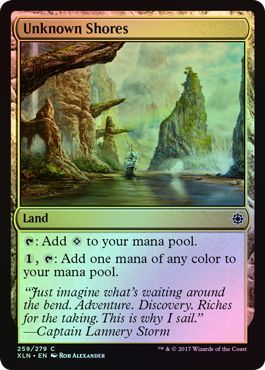Unknown Shores 259 279 Foil Ixalan Foil Singles Unknown Shores 259 279 Foil Ixalan Foil Singles