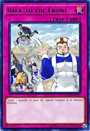 Back to the Front COTD EN077 Rare Unlimited Code of the Duelist Unlimited Singles Back to the Front COTD EN077 Rare Unlimited Code of the Duelist Unlimited Singles