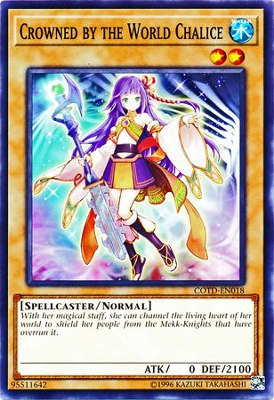 Crowned by the World Chalice COTD EN018 Common Unlimited Crowned by the World Chalice COTD EN018 Common Unlimited