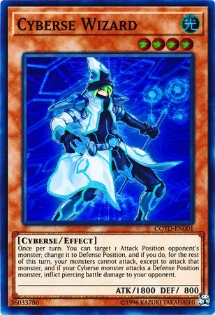 Cyberse Wizard COTD EN001 Super Rare Unlimited Cyberse Wizard COTD EN001 Super Rare Unlimited