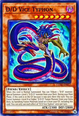 D D Vice Typhon COTD EN017 Common Unlimited D D Vice Typhon COTD EN017 Common Unlimited