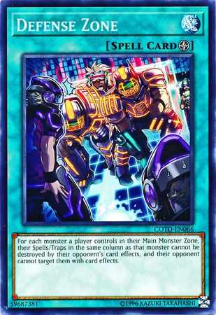 Defense Zone COTD EN066 Common Unlimited Code of the Duelist Unlimited Singles Defense Zone COTD EN066 Common Unlimited Code of the Duelist Unlimited Singles