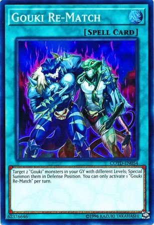 Gouki Re Match COTD EN054 Super Rare Unlimited Code of the Duelist Unlimited Singles Gouki Re Match COTD EN054 Super Rare Unlimited Code of the Duelist Unlimited Singles