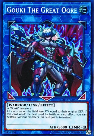 Gouki The Great Ogre COTD EN045 Super Rare Unlimited Code of the Duelist Unlimited Singles Gouki The Great Ogre COTD EN045 Super Rare Unlimited Code of the Duelist Unlimited Singles