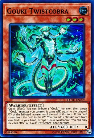 Gouki Twistcobra COTD EN009 Super Rare Unlimited Code of the Duelist Unlimited Singles Gouki Twistcobra COTD EN009 Super Rare Unlimited Code of the Duelist Unlimited Singles