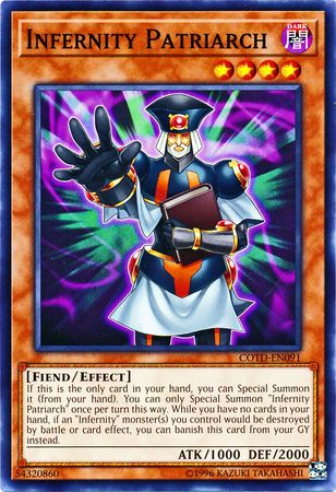 Infernity Patriarch COTD EN091 Common Unlimited Code of the Duelist Unlimited Singles Infernity Patriarch COTD EN091 Common Unlimited Code of the Duelist Unlimited Singles