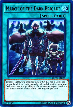 March of the Dark Brigade COTD EN059 Ultra Rare Unlimited Code of the Duelist Unlimited Singles March of the Dark Brigade COTD EN059 Ultra Rare Unlimited Code of the Duelist Unlimited Singles