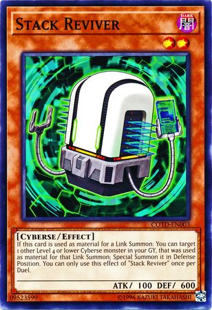 Stack Reviver COTD EN003 Common Unlimited Code of the Duelist Unlimited Singles Stack Reviver COTD EN003 Common Unlimited Code of the Duelist Unlimited Singles