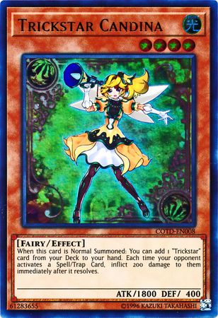 Trickstar Candina COTD EN008 Ultra Rare Unlimited Code of the Duelist Unlimited Singles Trickstar Candina COTD EN008 Ultra Rare Unlimited Code of the Duelist Unlimited Singles