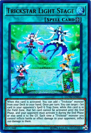 Trickstar Light Stage COTD EN053 Ultra Rare Unlimited Code of the Duelist Unlimited Singles Trickstar Light Stage COTD EN053 Ultra Rare Unlimited Code of the Duelist Unlimited Singles