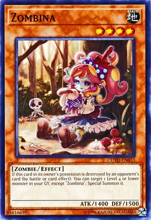 Zombina COTD EN033 Common Unlimited Zombina COTD EN033 Common Unlimited