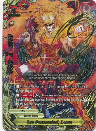 Leo Starsentinel Leaon D BT03 0004EN Triple Rare RRR FCBF D Booster Set 3 Annihilate Great Demonic Dragon Leo Starsentinel Leaon D BT03 0004EN Triple Rare RRR FCBF D Booster Set 3 Annihilate Great Demonic Dragon