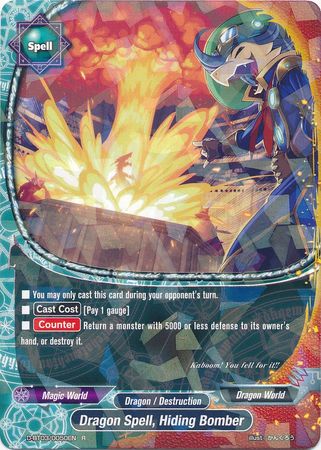 Dragon Spell Hiding Bomber D BT03 0050EN Rare R Dragon Spell Hiding Bomber D BT03 0050EN Rare R