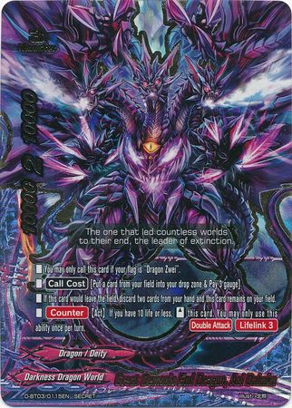 Great Demonic End Dragon Azi Dahaka D BT03 0115EN Secret Rare Great Demonic End Dragon Azi Dahaka D BT03 0115EN Secret Rare