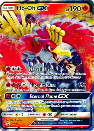 Shining Ho-Oh - Pokemon Sun & Moon Promos - Pokemon