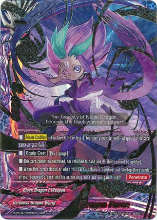 Dragon Force Darkness Dragon World D BT04 0003EN Triple Rare RRR Dragon Force Darkness Dragon World D BT04 0003EN Triple Rare RRR