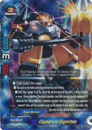 Gigadroid Gigantes D BT04 0016EN Double Rare RR FCBF D Booster Set 4 Shine Super Sun Dragon Gigadroid Gigantes D BT04 0016EN Double Rare RR FCBF D Booster Set 4 Shine Super Sun Dragon