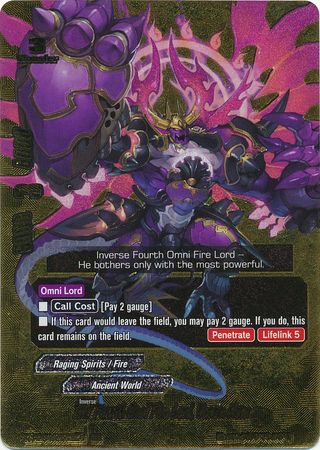 INV Fourth Omni Fire Lord Venom Nova H PP01 0072EN Buddy Rare BR Foil FCBF H Perfect Pack 1 Terror of the Inverse Omni Lords INV Fourth Omni Fire Lord Venom Nova H PP01 0072EN Buddy Rare BR Foil FCBF H Perfect Pack 1 Terror of the Inverse Omni Lords