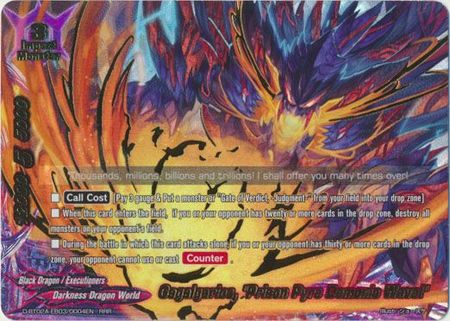 Gagalgarios Prison Pyre Demonic Wave D BT02A EB03 0004EN Triple Rare RRR FCBF D Booster Set Alternative 2 Four Demensions Gagalgarios Prison Pyre Demonic Wave D BT02A EB03 0004EN Triple Rare RRR FCBF D Booster Set Alternative 2 Four Demensions