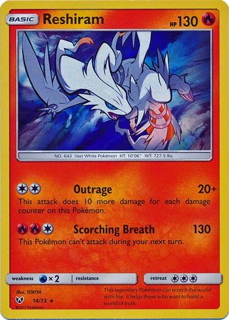 Reshiram - Black & White 9: Plasma Freeze - Pokemon