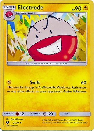 Electrode (33/116) (Theme Deck Exclusive) [Black & White: Plasma Freeze]