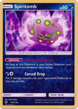 Spiritomb Reverse - Platinum Supremes Victors Pokémon card 84/147