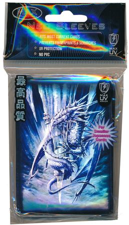 Max Pro Green Arctic Dragon 50ct Yugioh Sized Mini Sleeves 7060ARD Sleeves Max Pro Green Arctic Dragon 50ct Yugioh Sized Mini Sleeves 7060ARD Sleeves