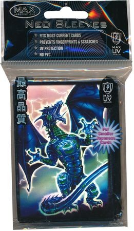 Max Pro Robo Fury Dragon Blue 50ct Standard Sized Sleeves 7060RBT B Sleeves Max Pro Robo Fury Dragon Blue 50ct Standard Sized Sleeves 7060RBT B Sleeves
