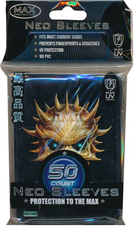Max Pro Black Skull 50ct Standard Sized Sleeves 7060LSKK Sleeves Max Pro Black Skull 50ct Standard Sized Sleeves 7060LSKK Sleeves