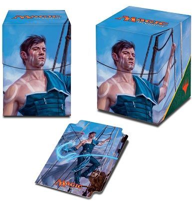 Ultra Pro MTG Ixalan Jace Cunning Castaway Deck Box UP86617 Deck Boxes Gaming Storage Ultra Pro MTG Ixalan Jace Cunning Castaway Deck Box UP86617 Deck Boxes Gaming Storage