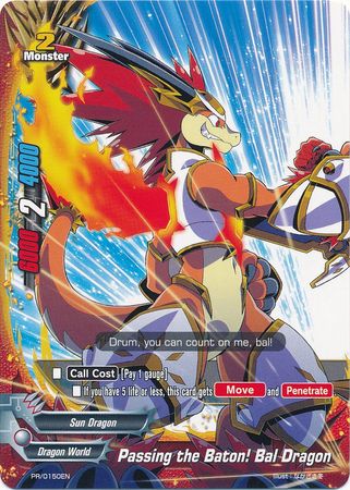Passing the baton Bal Dragon PR 0150EN Promo Future Card Buddyfight Promos Passing the baton Bal Dragon PR 0150EN Promo Future Card Buddyfight Promos