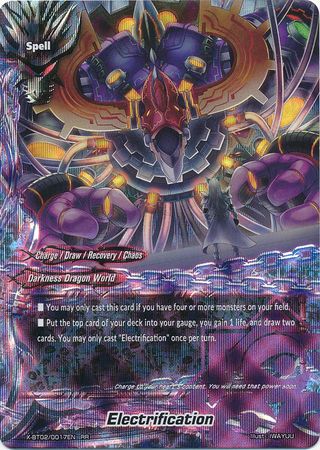 Electrification X BT02 0017EN Double Rare RR FCBF X Booster Set 2 Chaos Control Crisis Electrification X BT02 0017EN Double Rare RR FCBF X Booster Set 2 Chaos Control Crisis